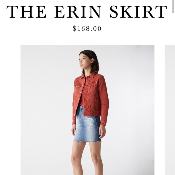 AG “Erin” denim skirt - Picture 8 of 8